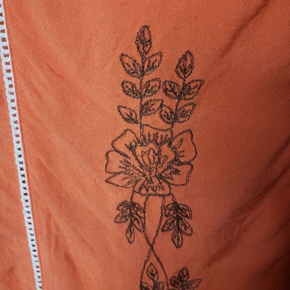 mouche et muchette Billy Top orange m/l see flaw - Picture 2 of 8